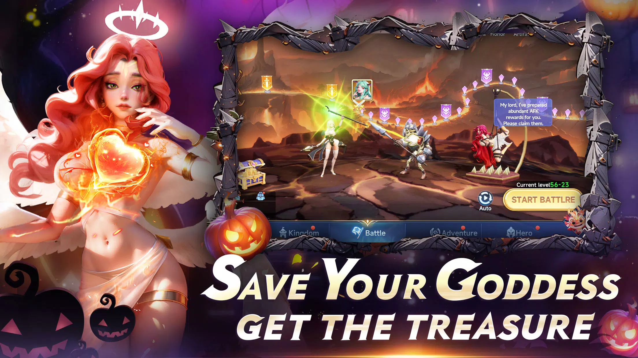 Summoners Kingdom:Goddess Screenshot 2