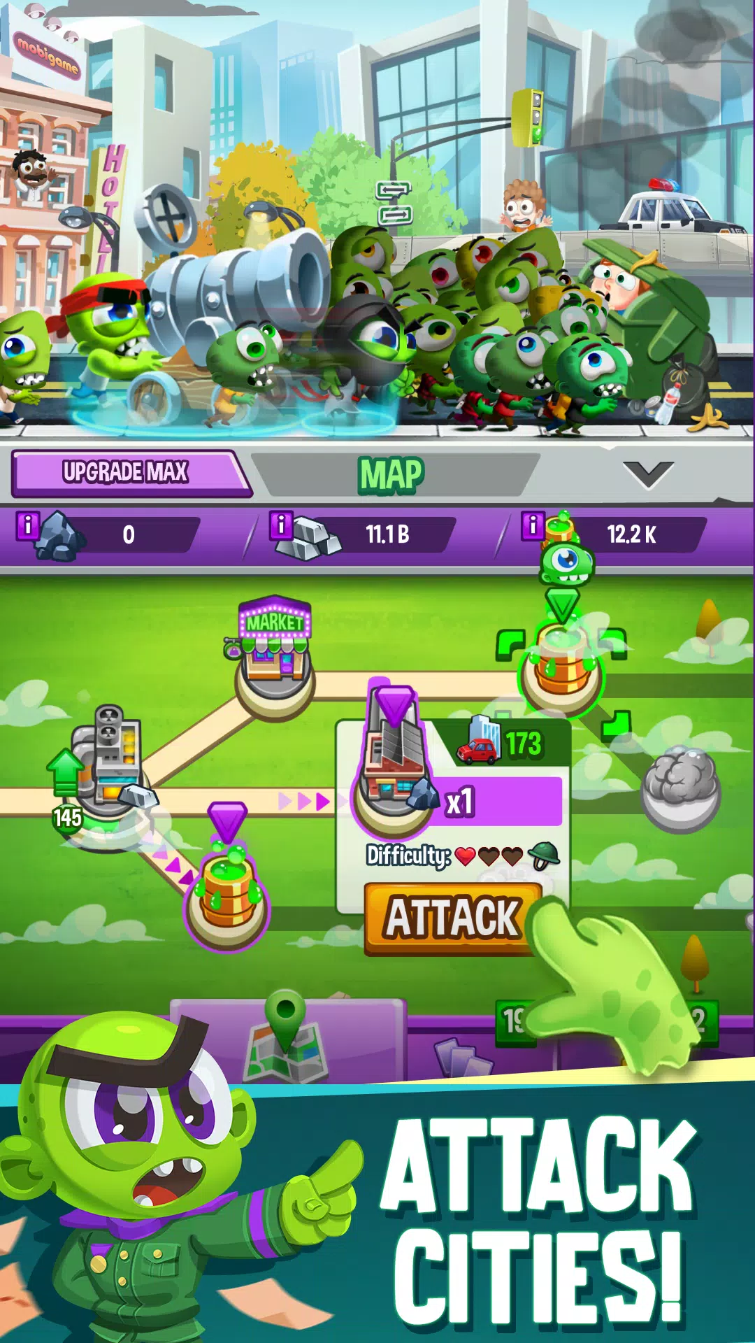 Idle Rush : Zombie Tsunami Screenshot 3