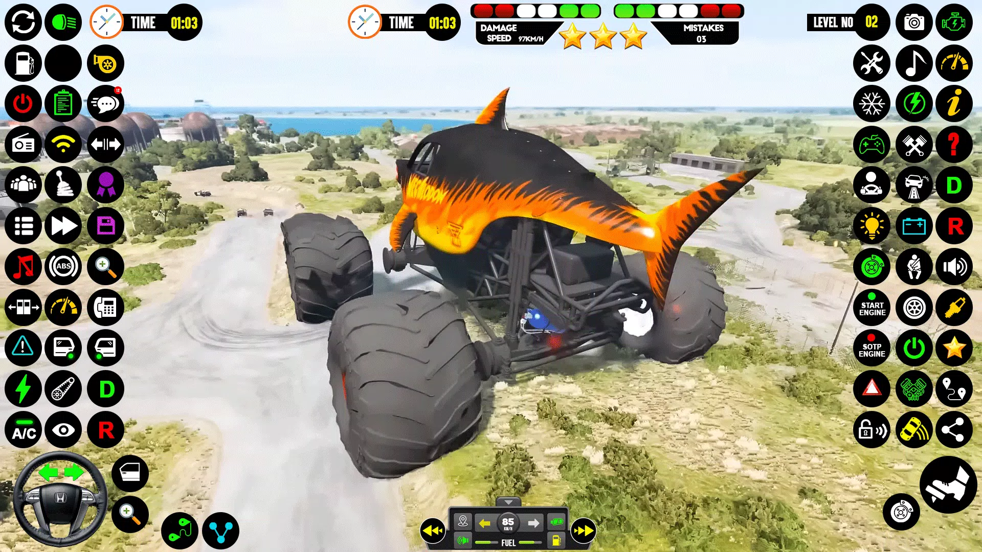 Monster Truck Racing: Truck 3D 스크린샷 3