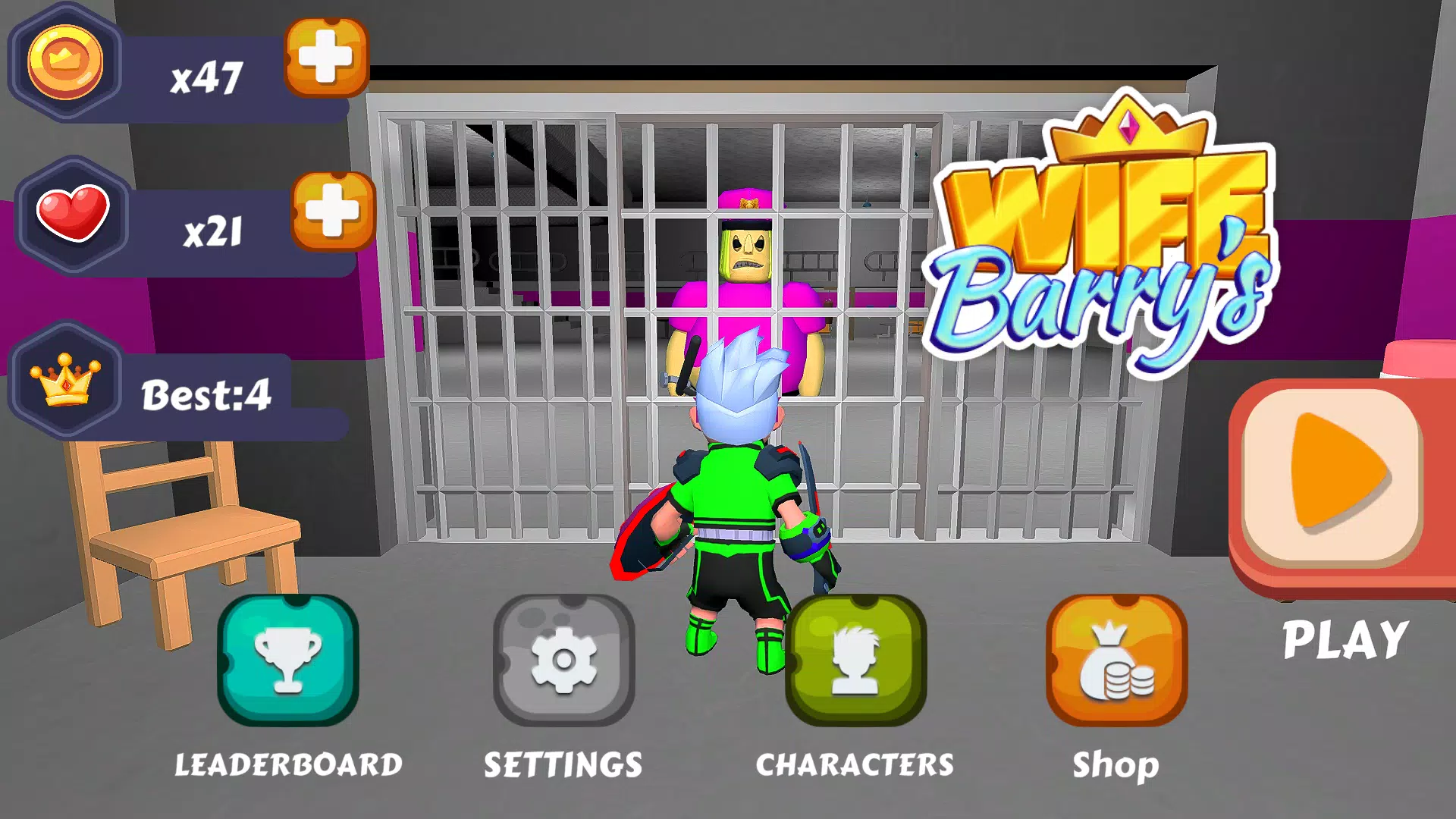 Escape Barry’s Wife Prison Captura de tela 2