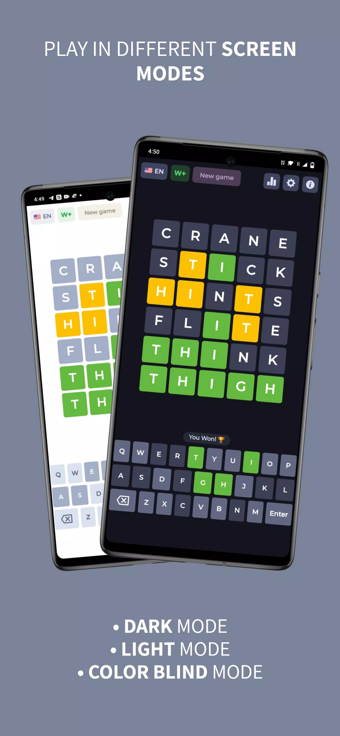 Wordy - Word Puzzle Game Capture d’écran 3