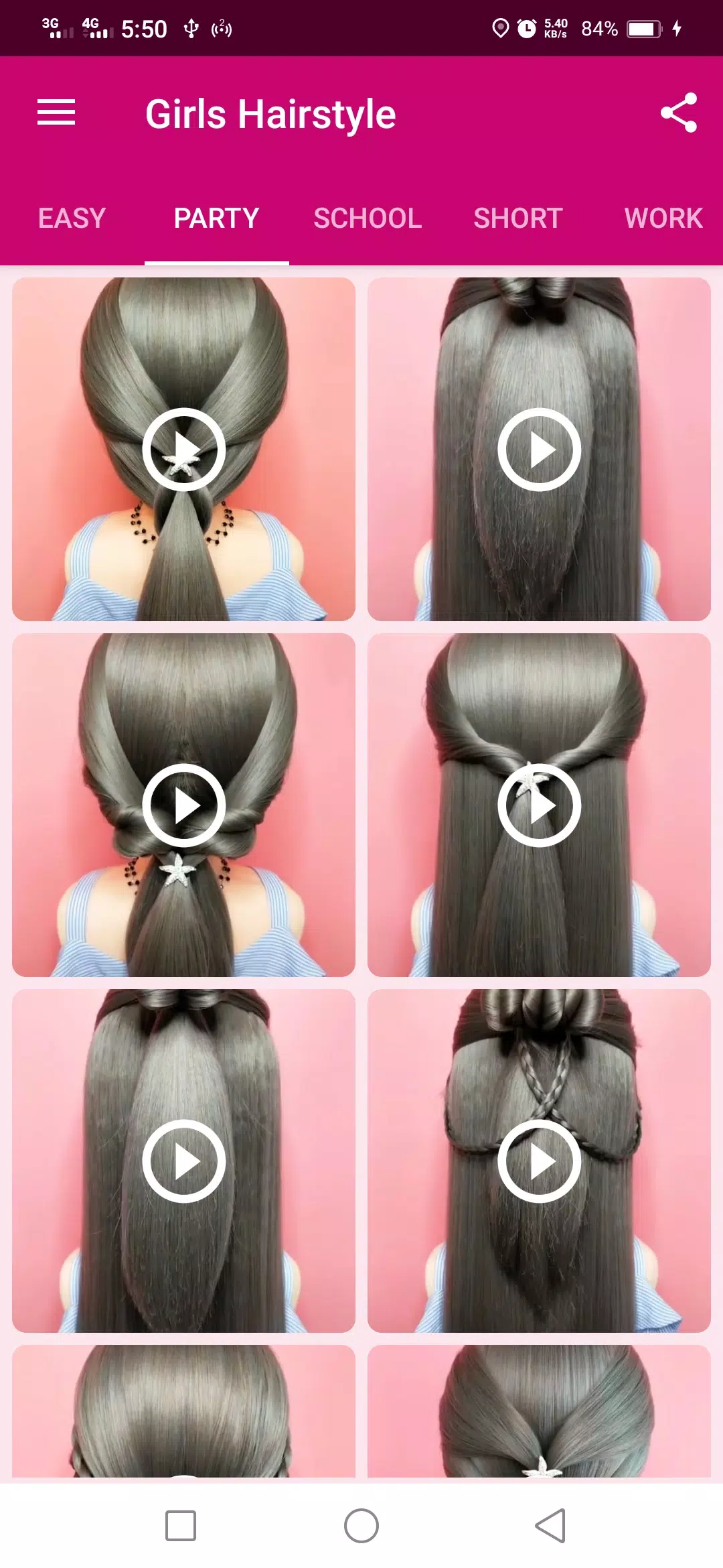 Girls Hairstyle スクリーンショット 2