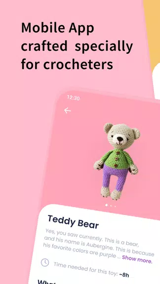 Crochet row counter & patterns スクリーンショット 1