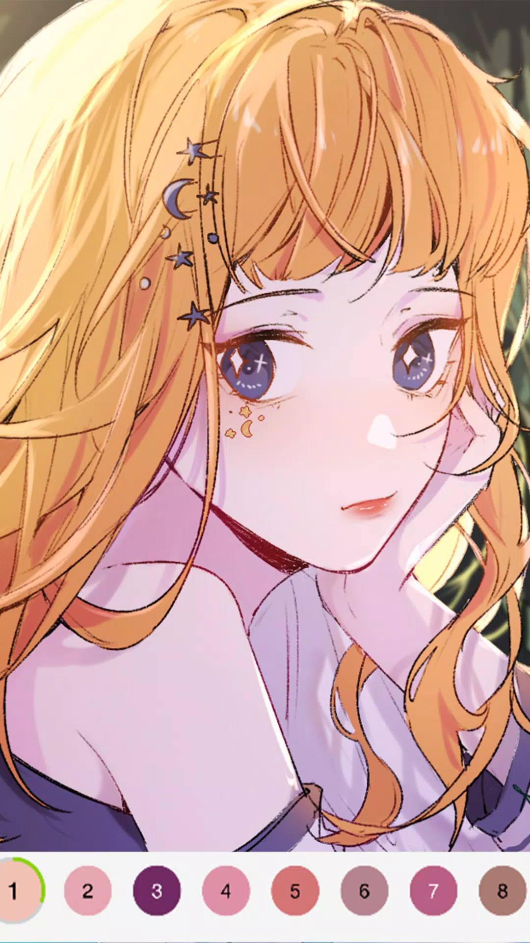 Paint Anime - Color By Number Capture d’écran 1
