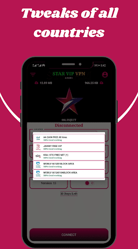 STAR VIP VPN Captura de pantalla 3