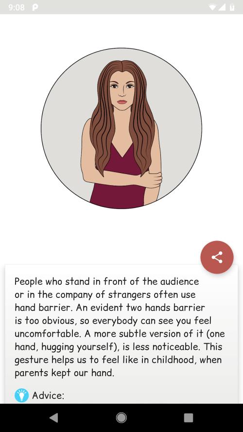 Trick me - Body language book Screenshot 3