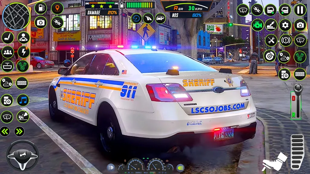 US Police Car Chase: Cop Games Скриншот 3