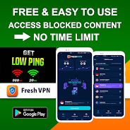 Fast VPN Proxy - Fresh VPN Captura de pantalla 1