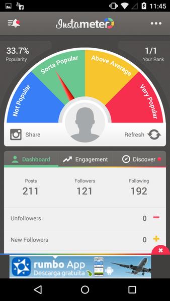 FollowMeter for Instagram スクリーンショット 4