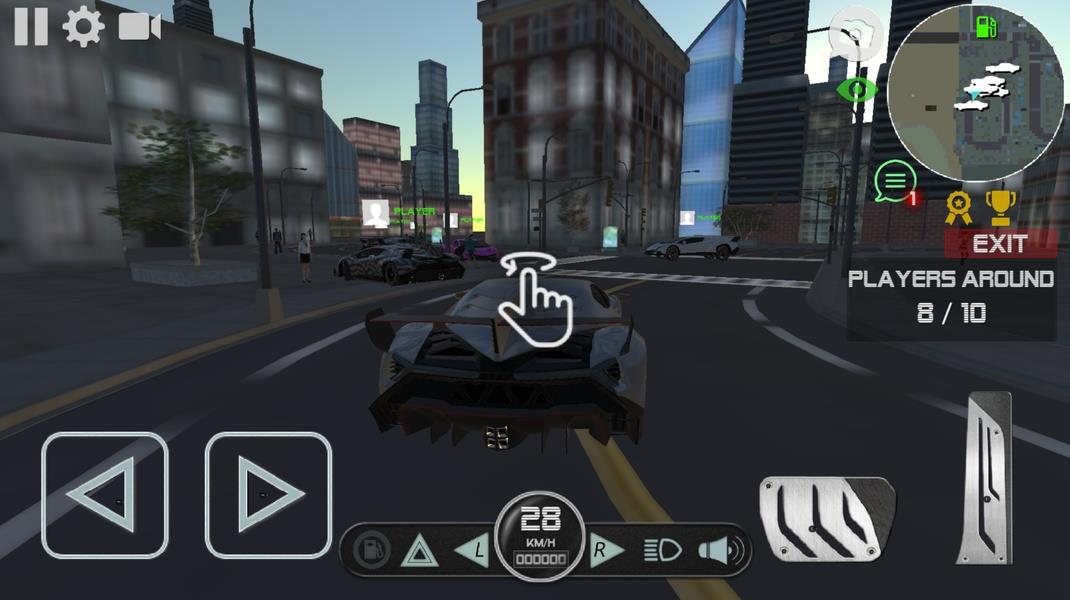 Car Simulator Veneno Скриншот 2