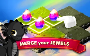 Merge Jewels: Gems Merger Game Captura de tela 1