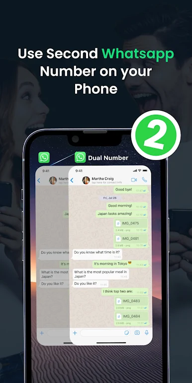 Wa Dual: Web Chat Messenger Capture d'écran 3