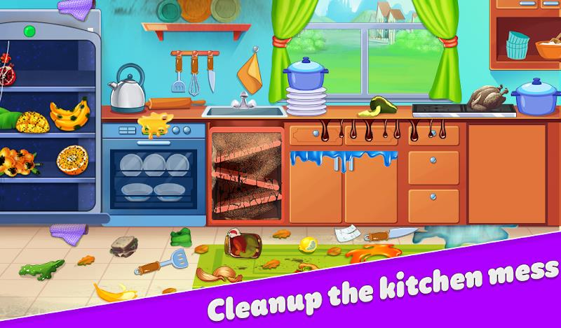 Dream Home Cleaning Game Wash Screenshot 1