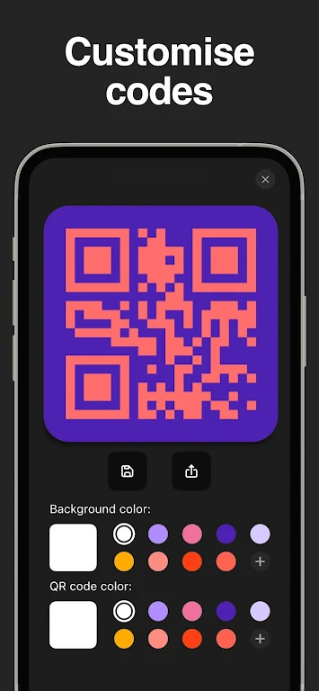 QR code Scanner & Creator Capture d'écran 2