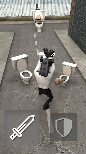 Toilet Fight Mod 스크린샷 1