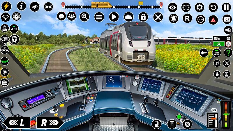 Real Indian Railway Train Game スクリーンショット 4