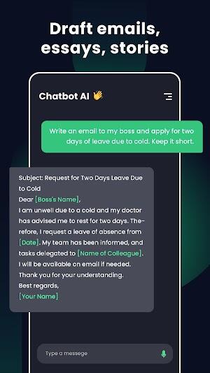 Chatbot AI Captura de tela 3