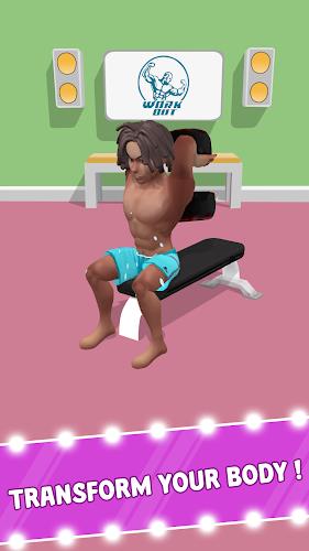 Idle Workout Fitness: Gym Life Capture d’écran 2