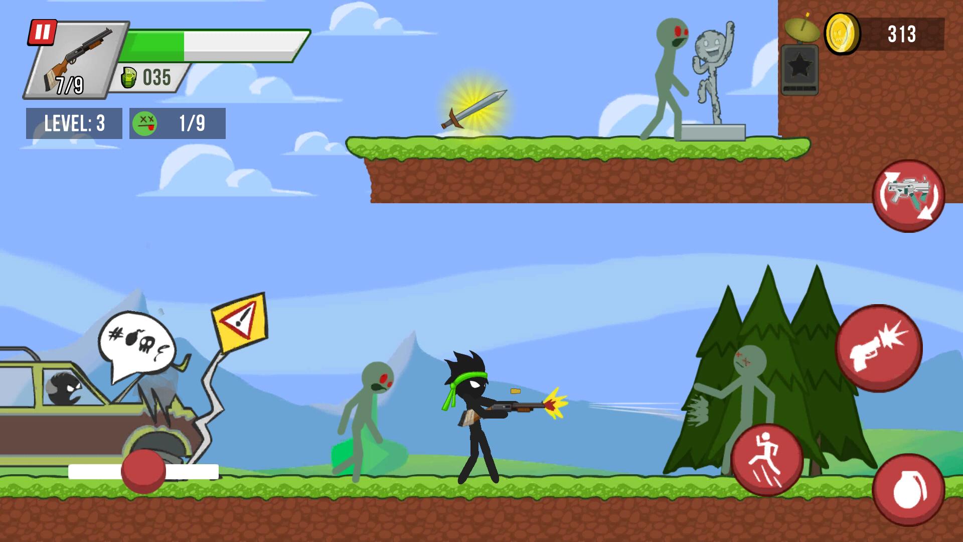 Stick vs Zombies應用截圖第1張