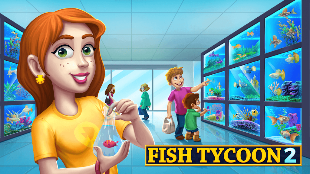 Fish Tycoon 2 스크린샷 1