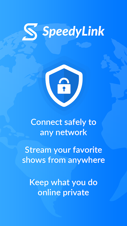 SpeedyLink: Secure VPN Proxy Screenshot 1