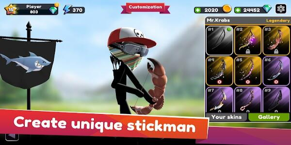 Stickman Archer Online Screenshot 3