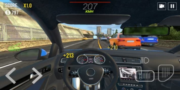 Racing in Car 2021 スクリーンショット 2
