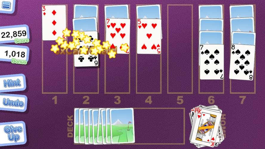 Crystal Golf Solitaire应用截图第3张