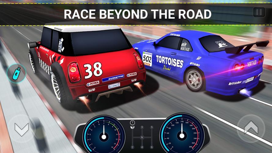 Drag Race 3D - Car Racing Game Captura de tela 1