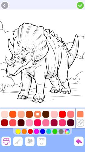 Dino Coloring Screenshot 1