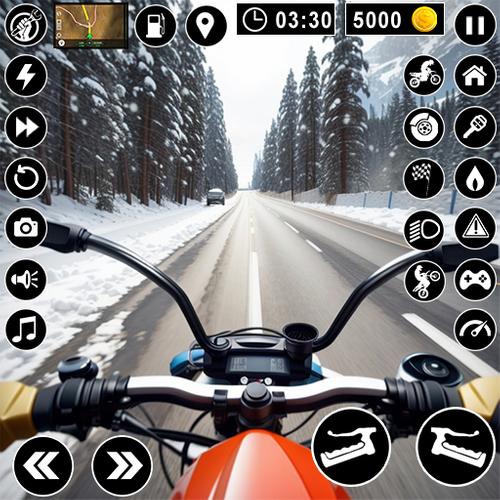 Bike Racing 3D: Moto Bike Game Screenshot 1