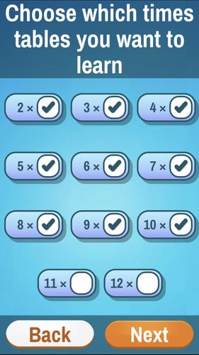 Sparx Times Tables应用截图第1张