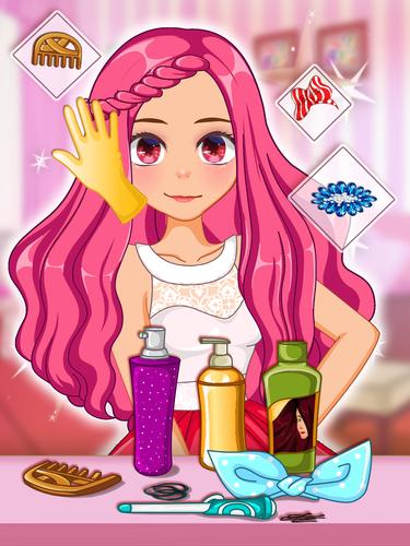 Hair Salon - Beauty Salon Game Captura de tela 2