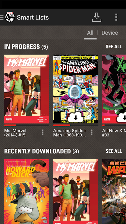 Marvel Comics應用截圖第2張