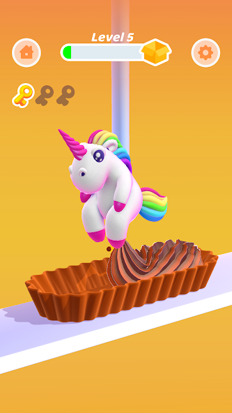 Perfect Cream: Icing Cake Game應用截圖第1張