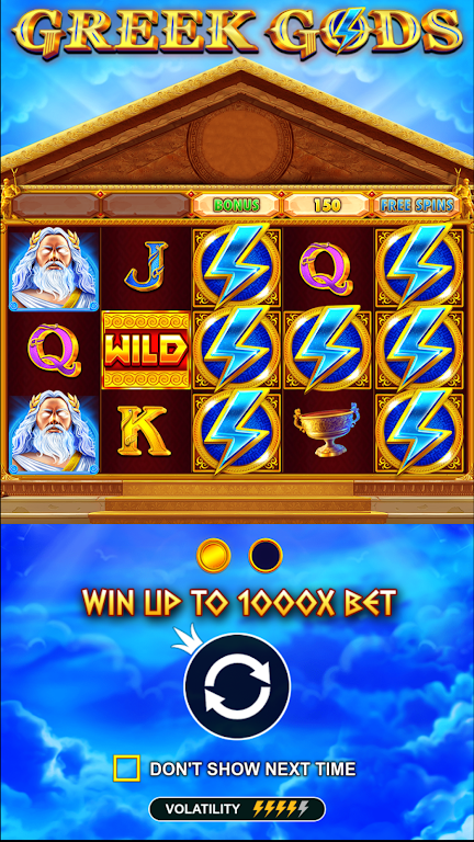 Greek Gods - Slot Casino Game Скриншот 1