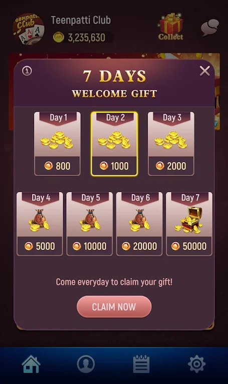 Teenpatti Club Captura de tela 3