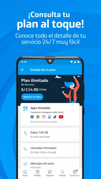 Mi Movistar Perú スクリーンショット 3
