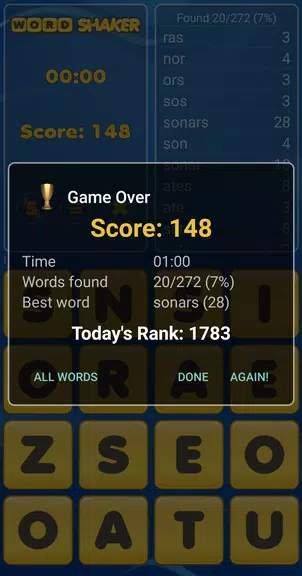 Word Shaker स्क्रीनशॉट 2