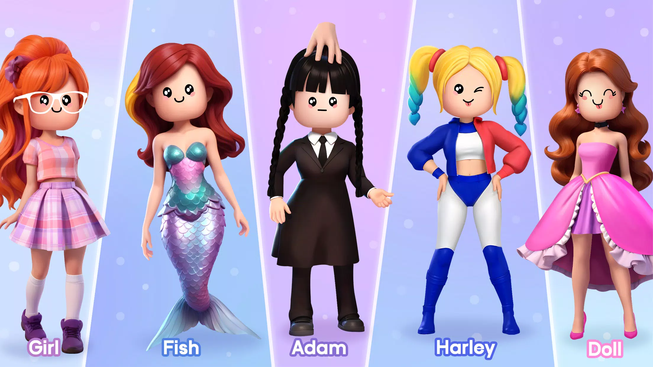 Fashion Doll Dress Up Show应用截图第1张