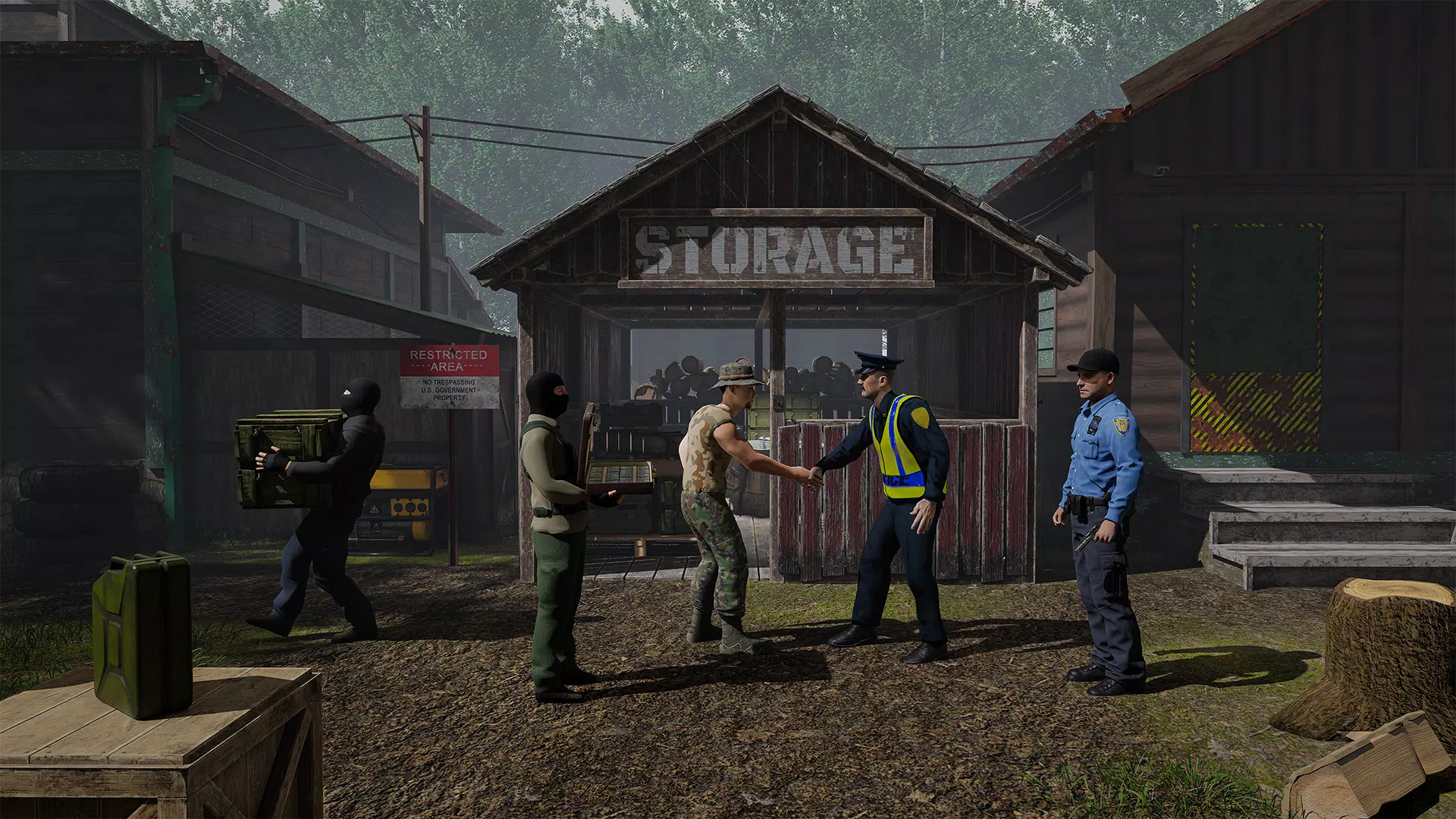 Border Patrol Police Game应用截图第4张