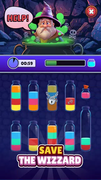 Magic Sort: Water Sort Puzzle スクリーンショット 3
