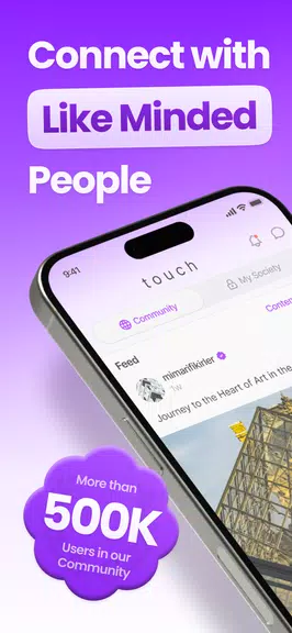 Touchapp - Meaningful Sharing スクリーンショット 1