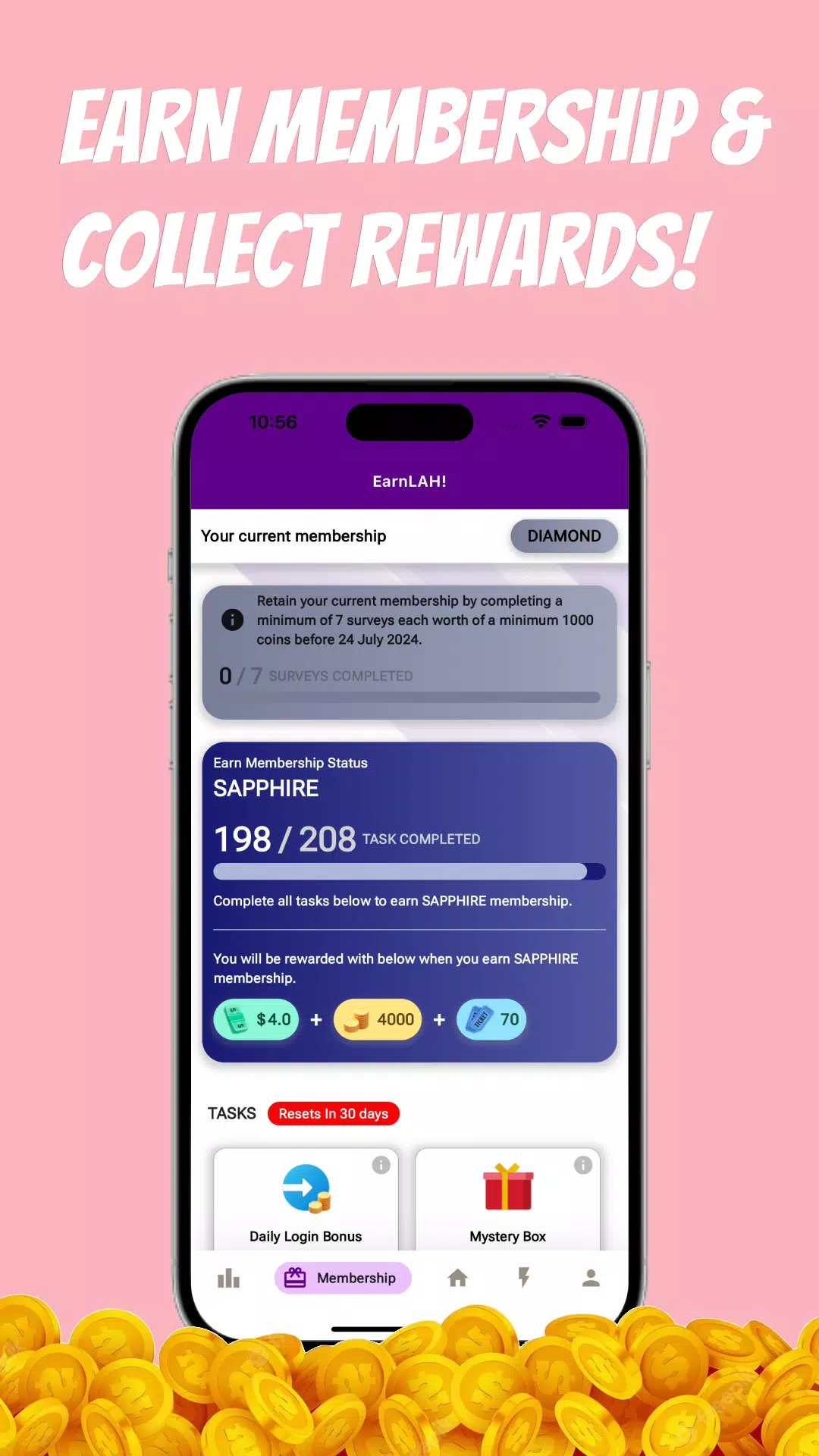 Earn Money with EarnLAH! Скриншот 3