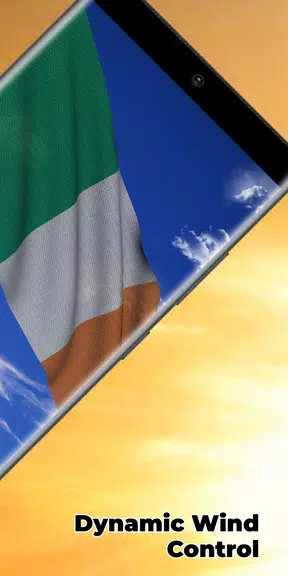 Ireland Flag Live Wallpaper Captura de pantalla 2