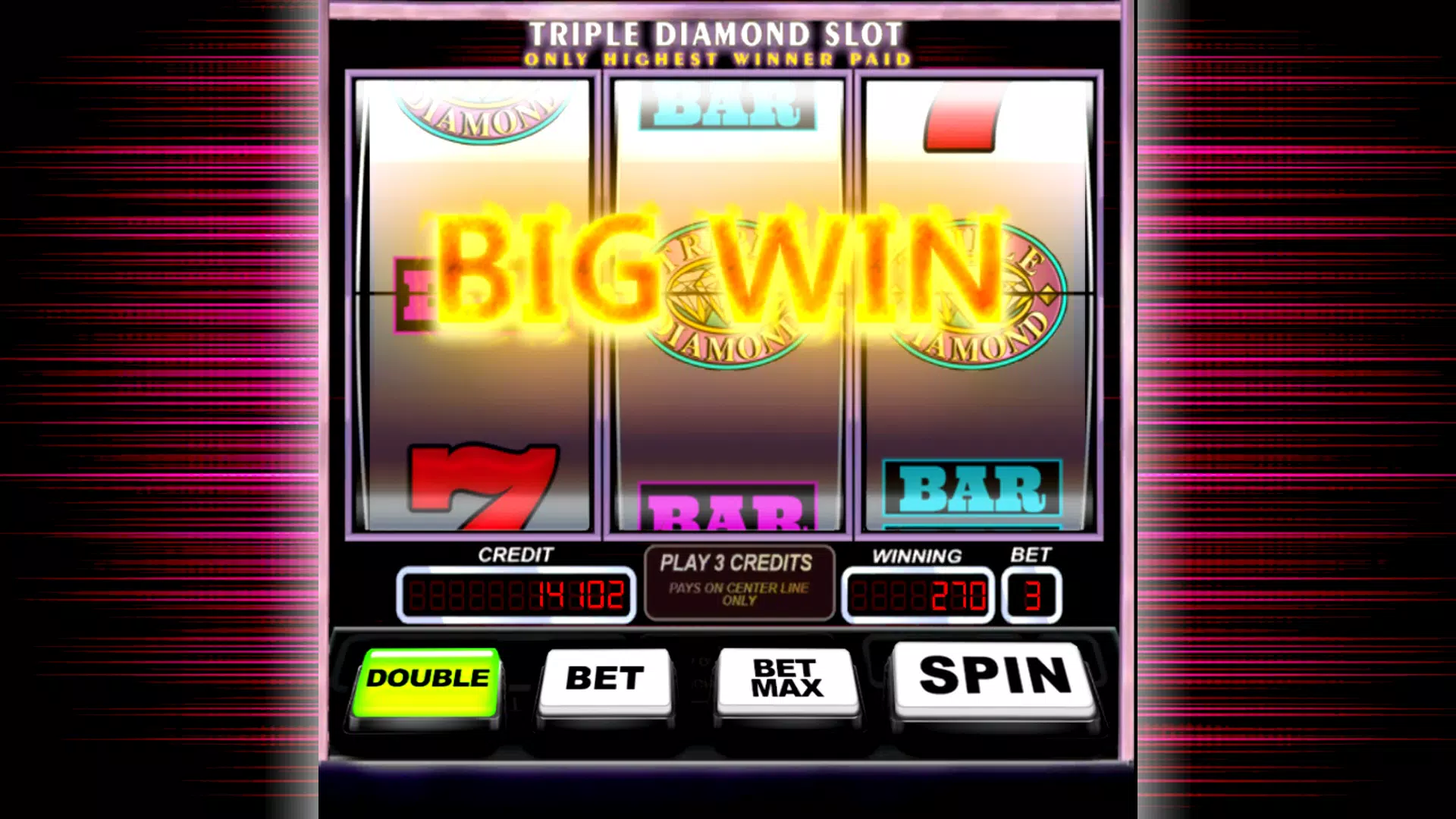 Triple Pay Diamond Slot Screenshot 3