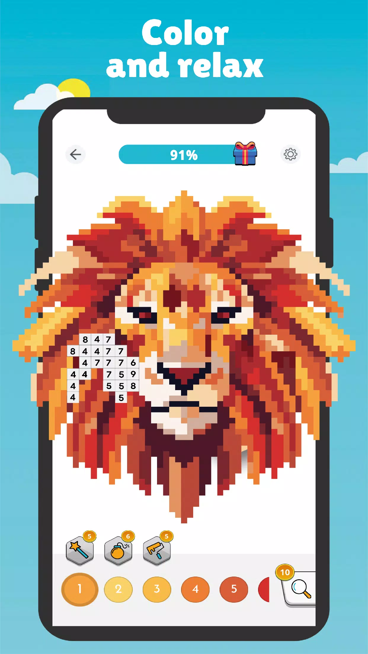 So Pixel Art : Color By Number Screenshot 1