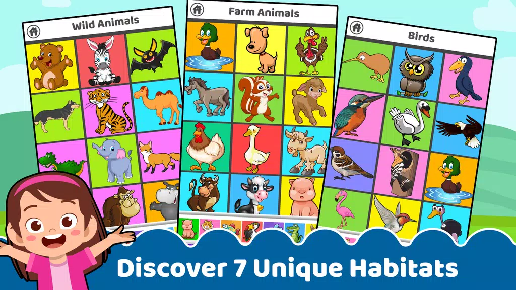 Animals for kids: Color & Draw應用截圖第4張