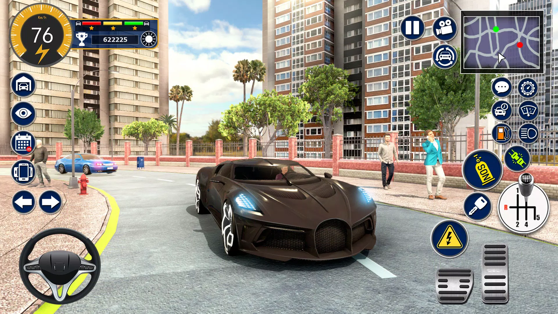 Bugatti Game Car Simulator 3D应用截图第4张