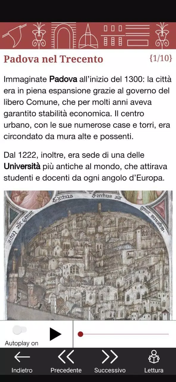 Padova Urbs picta Captura de tela 3